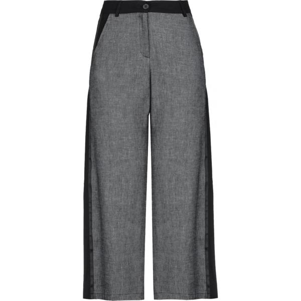 pantalone lungo Paola Prata nero tinta unita