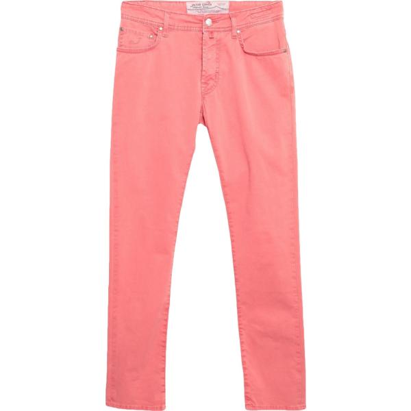 pantaloni Jacob Cohёn rosa tinta unita
