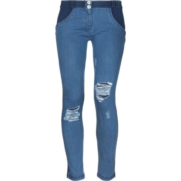 jeggings Freddy Wr.up® blu tinta unita