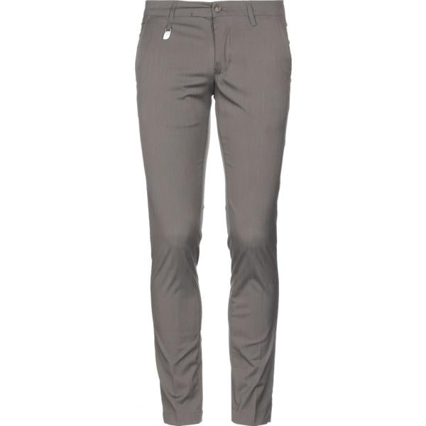 pantaloni Desica Desiderio Campano grigio tinta unita