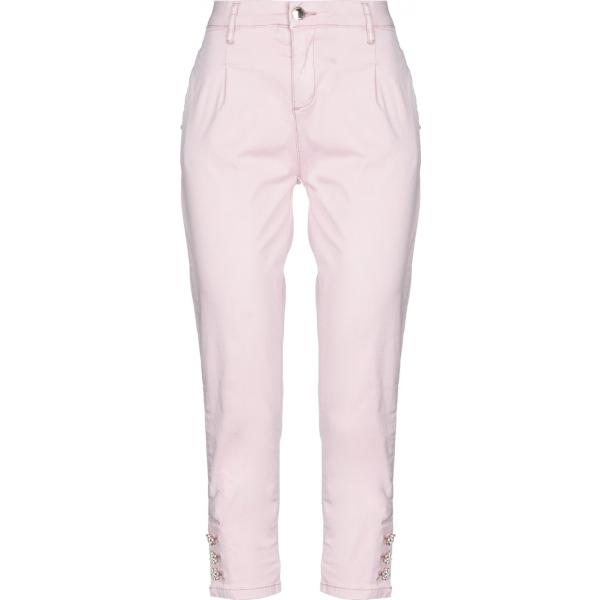 pantaloni YES ZEE by ESSENZA rosa tinta unita