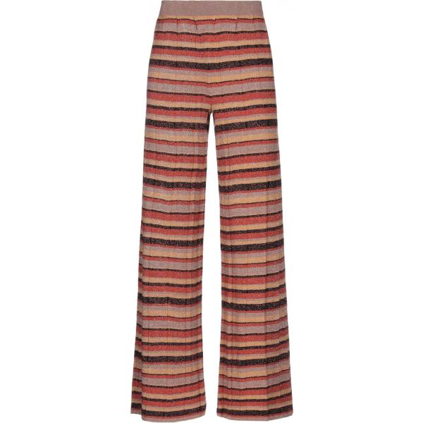 pantaloni Kontatto marrone a righe