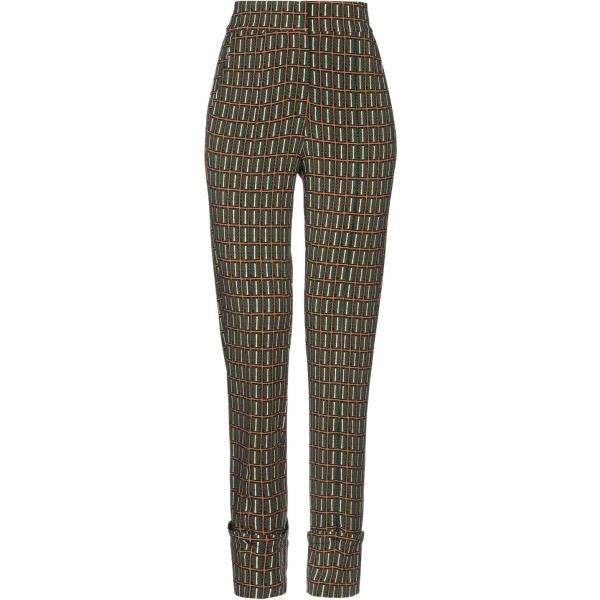 pantalone lungo Siyu verde a fiori
