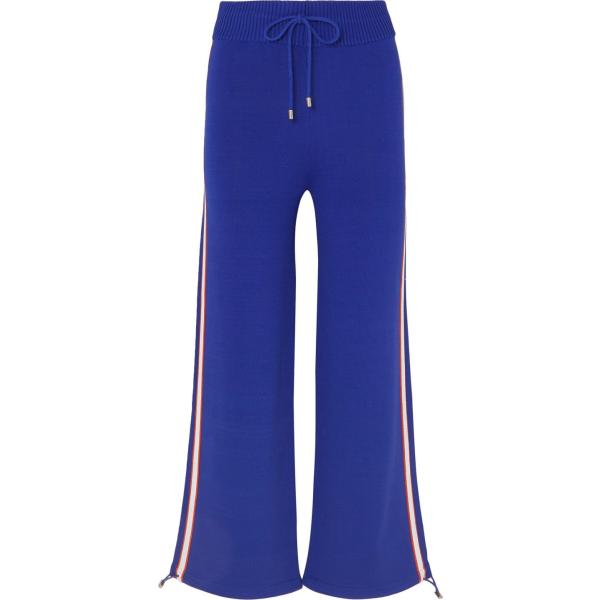 pantaloni P.e Nation blu tinta unita