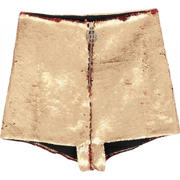 shorts Gcds giallo tinta unita