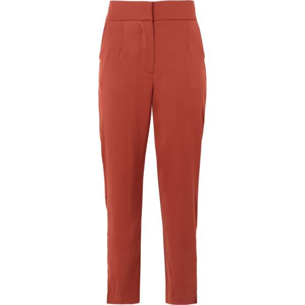 pantaloni Lavish Alice rosso tinta unita