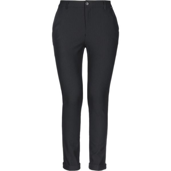 pantaloni capri Liu •Jo nero a righe