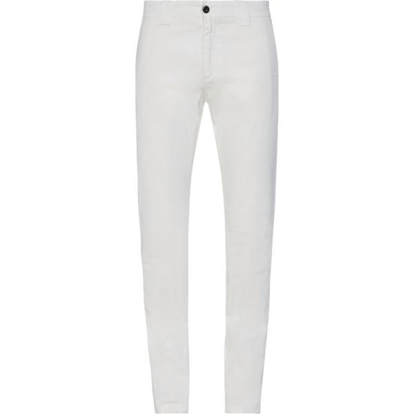 pantaloni C.p. Company bianco tinta unita
