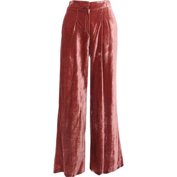 pantaloni Annarita N rosso tinta unita