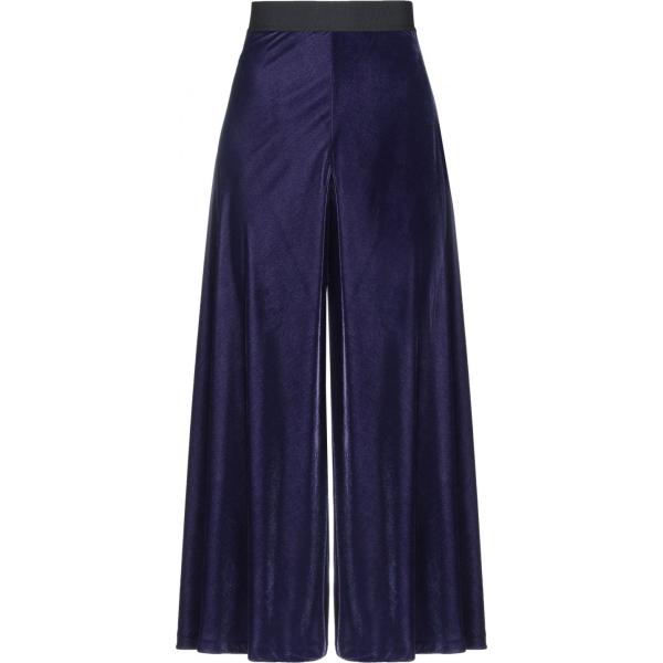 pantaloni Sandro Ferrone viola tinta unita