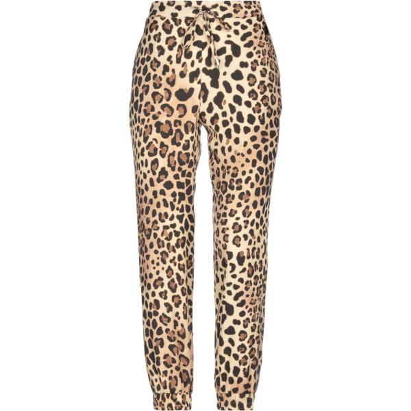 pantaloni Be Blumarine marrone animalier
