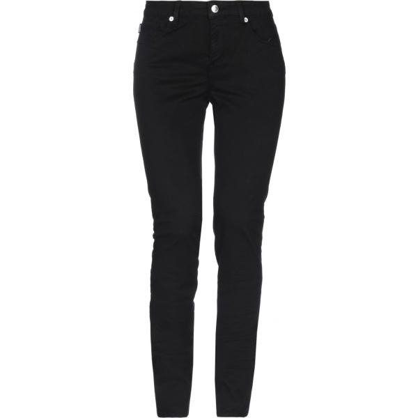 pantaloni Love Moschino nero tinta unita