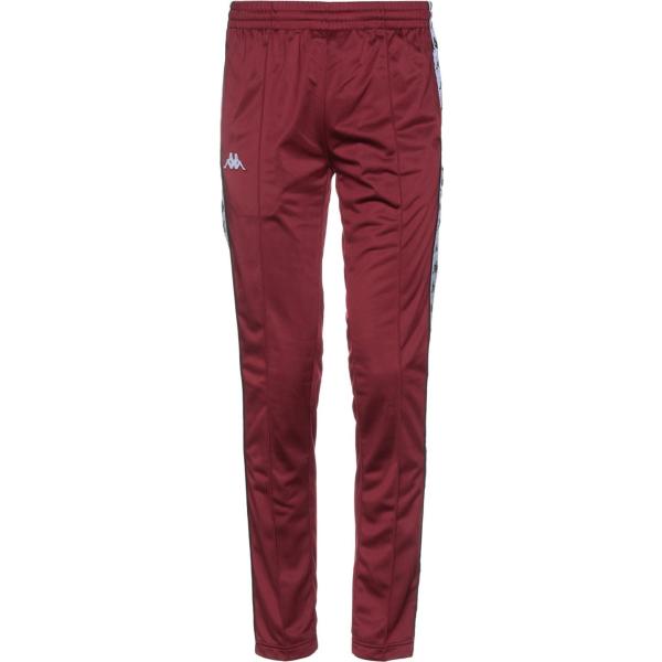 pantaloni Kappa rosso tinta unita