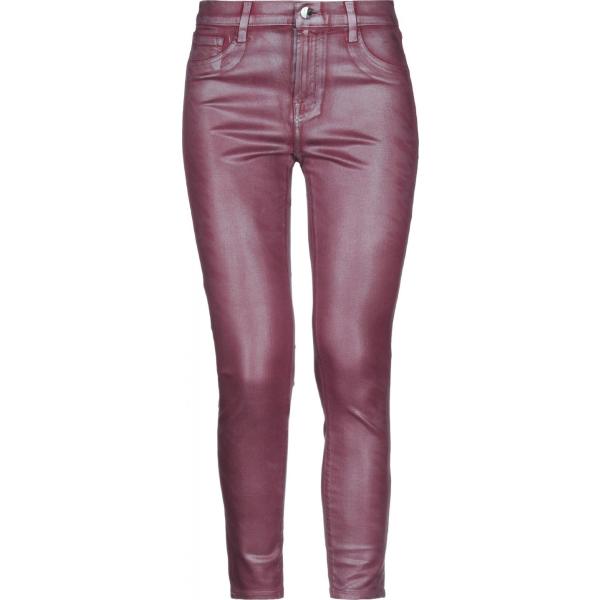 pantaloni skinny J Brand viola tinta unita