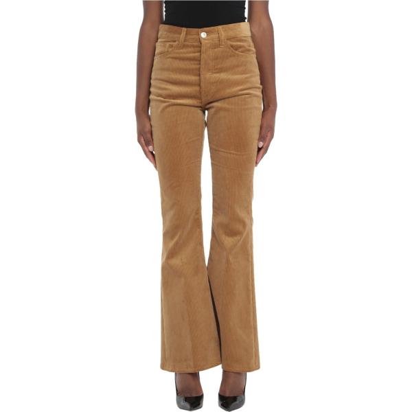 pantaloni Re/Done marrone tinta unita
