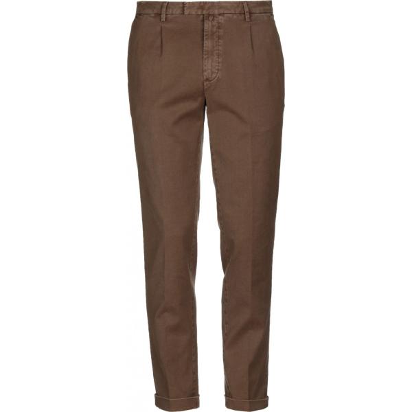 pantaloni Briglia 1949 marrone tinta unita