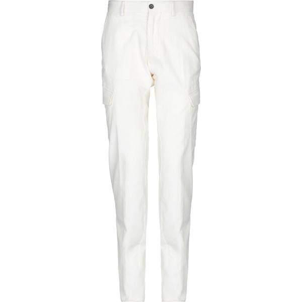 pantaloni Paul & Shark bianco tinta unita