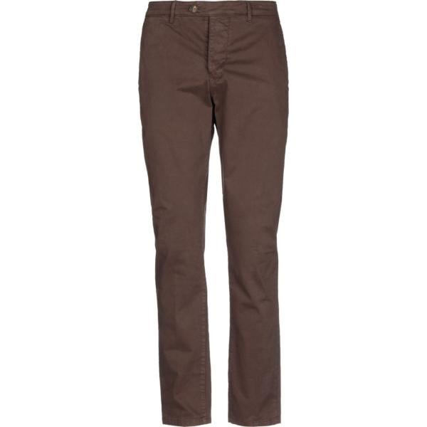 pantaloni 0/Zero Construction marrone tinta unita