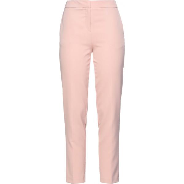 pantaloni Anna Rachele rosa tinta unita