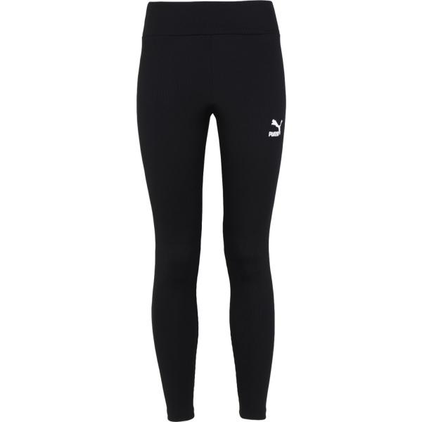 leggings Puma nero tinta unita