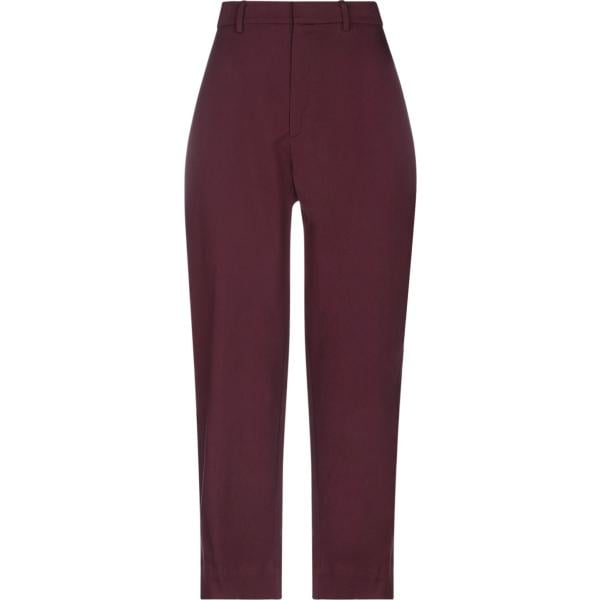 pantaloni Liviana Conti marrone tinta unita