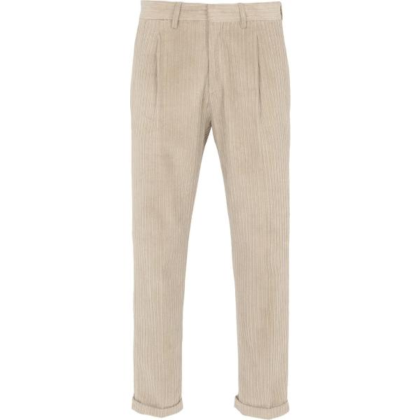 pantaloni 8 by YOOX marrone tinta unita
