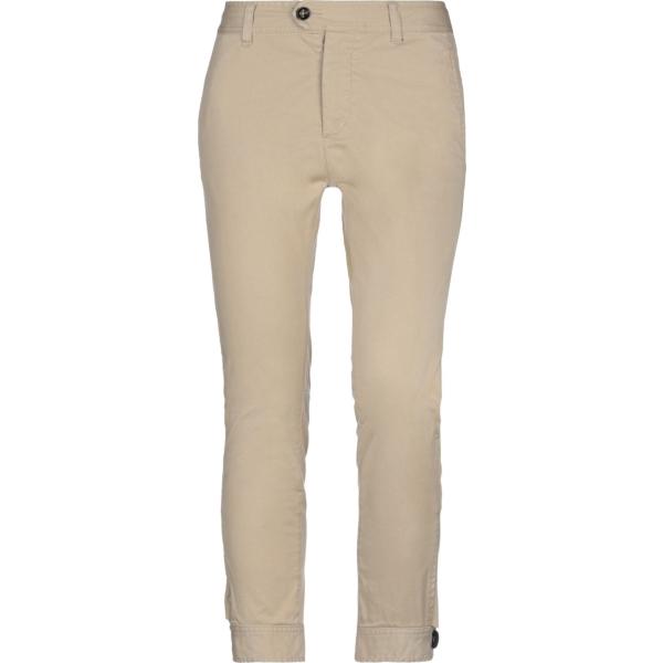 pantaloni Dsquared2 marrone tinta unita