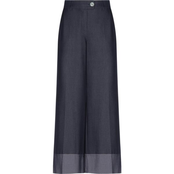 jeans dritti Diana Gallesi blu tinta unita