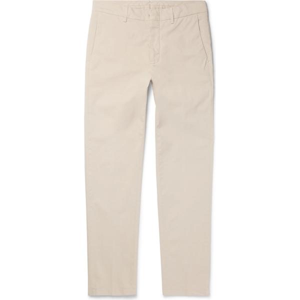 pantaloni chino Dunhill bianco tinta unita