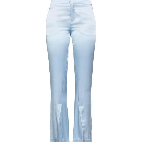 pantaloni Semicouture blu tinta unita