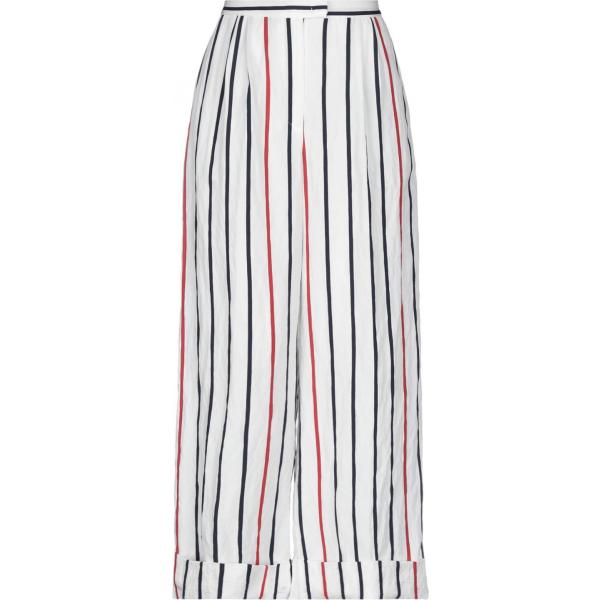 pantaloni Manila Grace bianco a righe