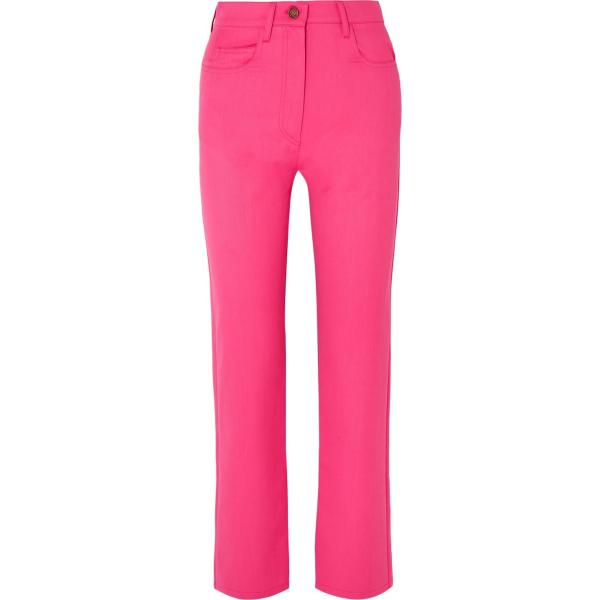 pantaloni Kenzo rosa tinta unita