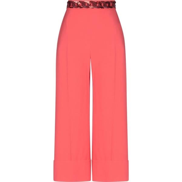 pantaloni Elisabetta Franchi multicolore tinta unita