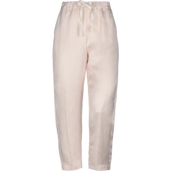 pantaloni Semicouture viola tinta unita