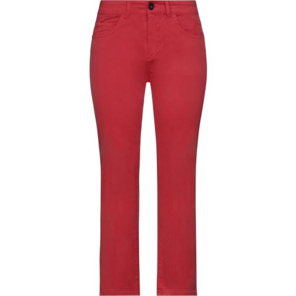 pantaloni Lab Anna Rachele rosso tinta unita