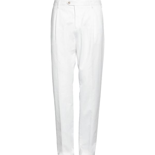 pantaloni chino Fedeli bianco tinta unita
