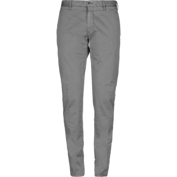 pantaloni Incotex grigio tinta unita