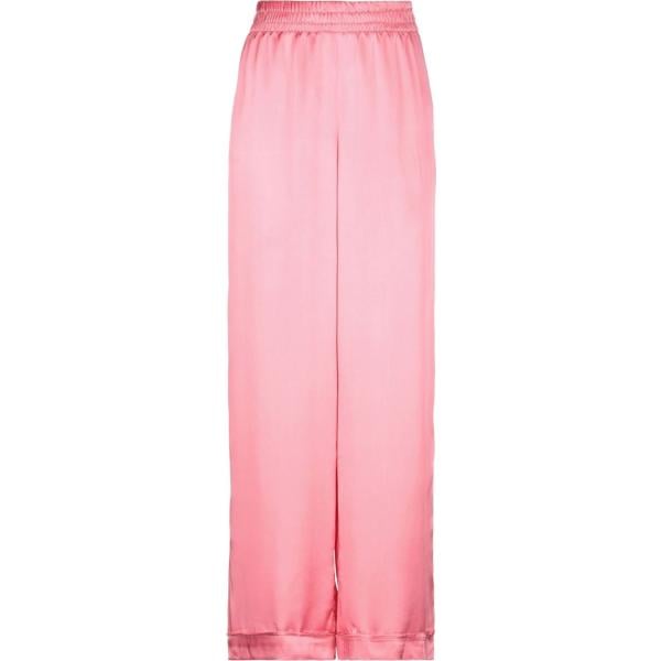 pantaloni Semicouture rosa tinta unita