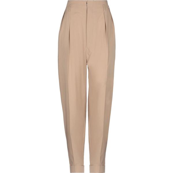pantaloni Maison Margiela marrone tinta unita