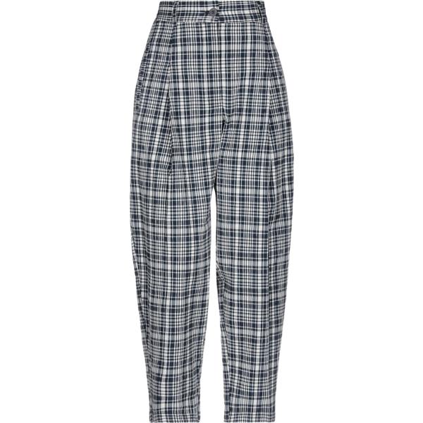 pantaloni Ottodame grigio a quadri