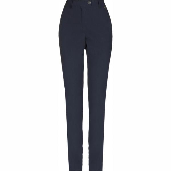 pantaloni Twinset blu tinta unita