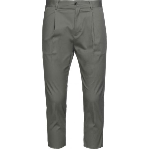 pantaloni capri Daniele Alessandrini Homme grigio tinta unita