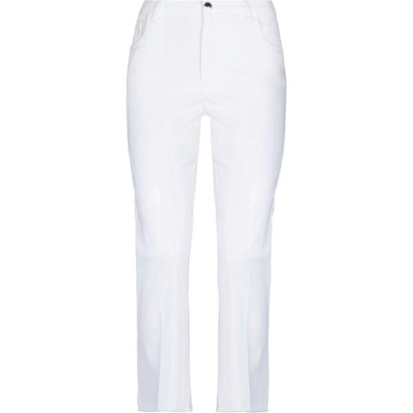 pantaloni Re_Hash bianco tinta unita