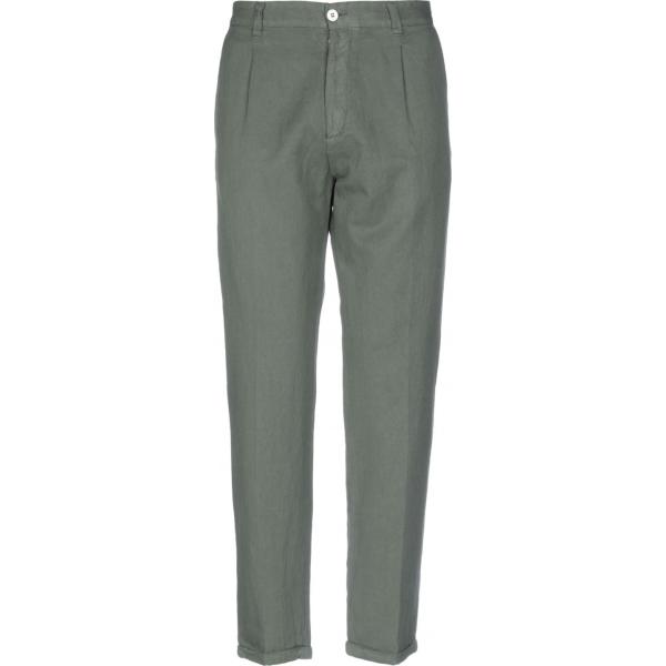pantaloni Officina 36 verde tinta unita