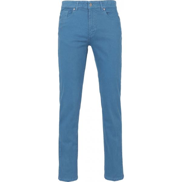 pantaloni 8 by YOOX blu tinta unita