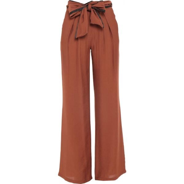 pantaloni Silvian Heach marrone tinta unita