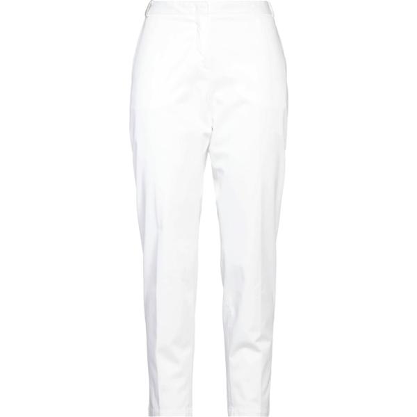 pantaloni Fabiana Filippi bianco tinta unita