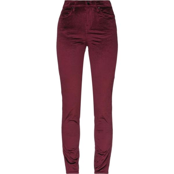 pantaloni Guess rosso tinta unita