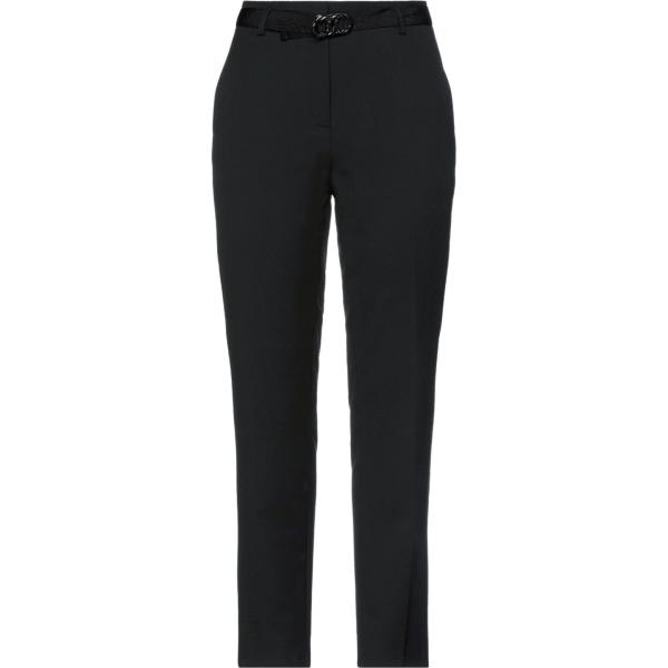 pantaloni Cambio nero tinta unita