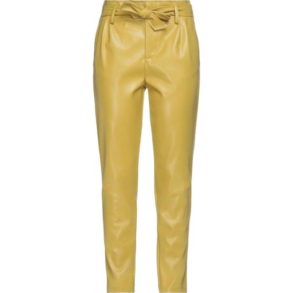 pantaloni Simona A marrone tinta unita